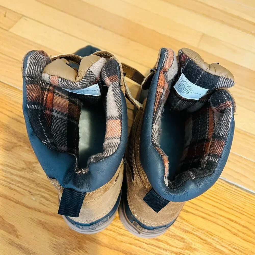Totes Men's Snowbank Water Poof Winter Boots, Brown, Size 12 D